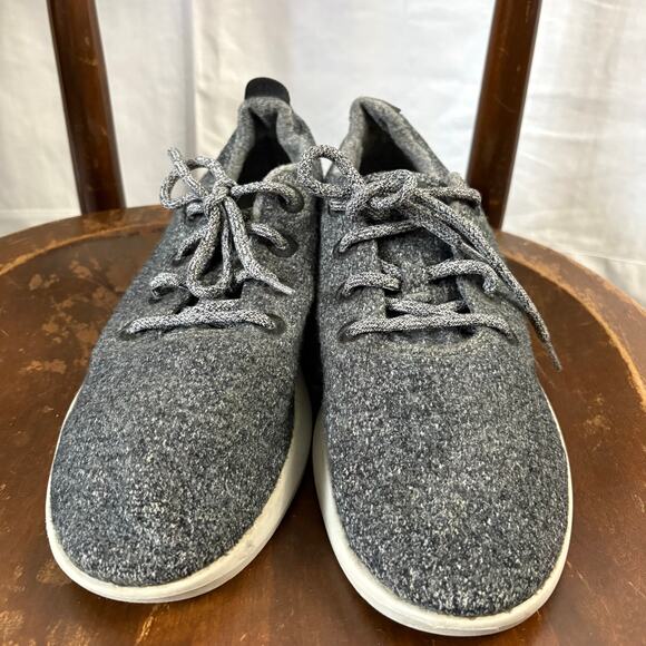 Allbirds Merino Wool Runners WR Men's Size M 12 Dark Gray Comfort Walking Shoes - Picture 2 of 6